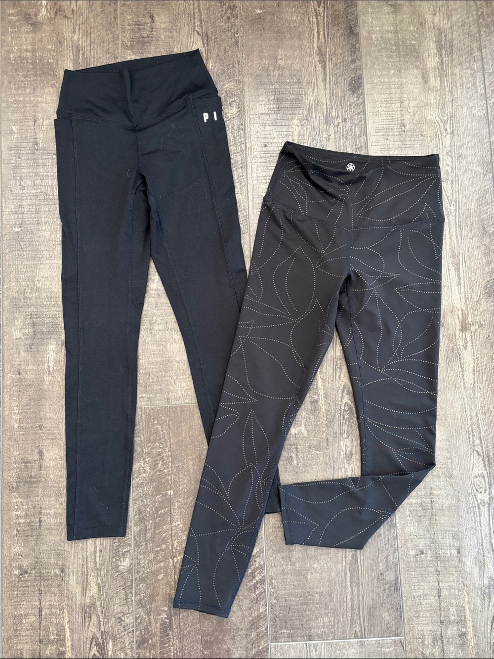 Lot of 2 PINK Victoria's Secret & Gaiam Leggings